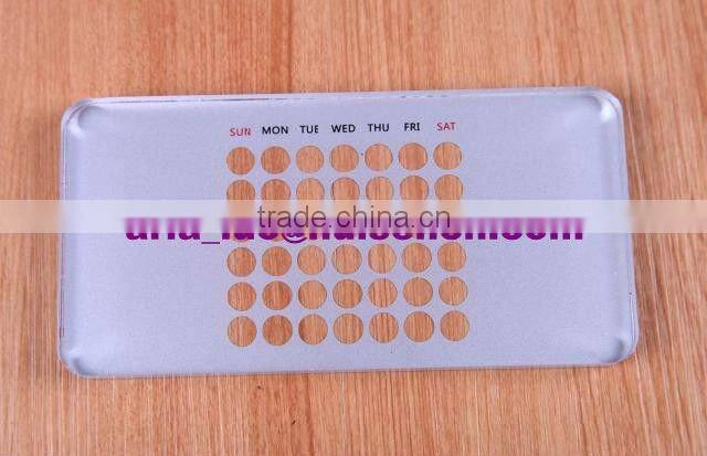 Acrylic desktop magnet calendar stand, photo frame