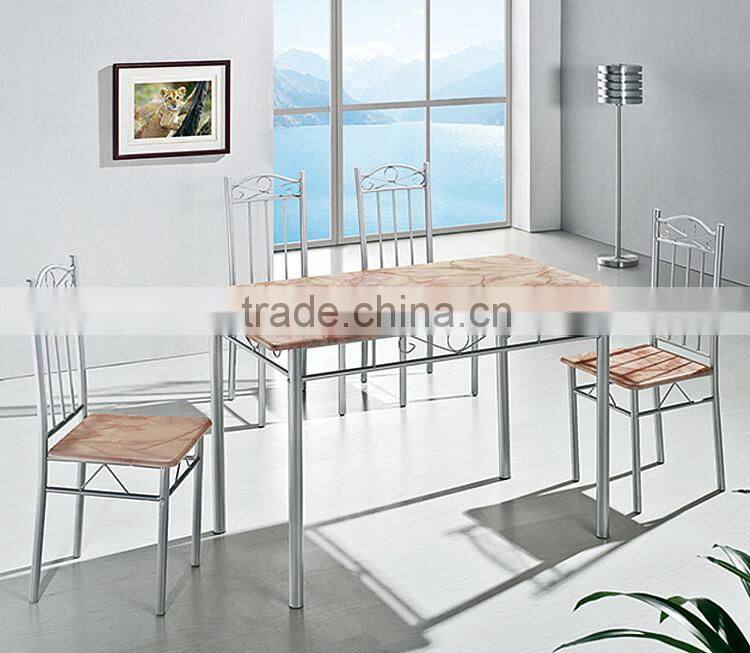 Good dining table and chairs,pvc chairs, table top for bar,dining restaurant chair marble table for sale