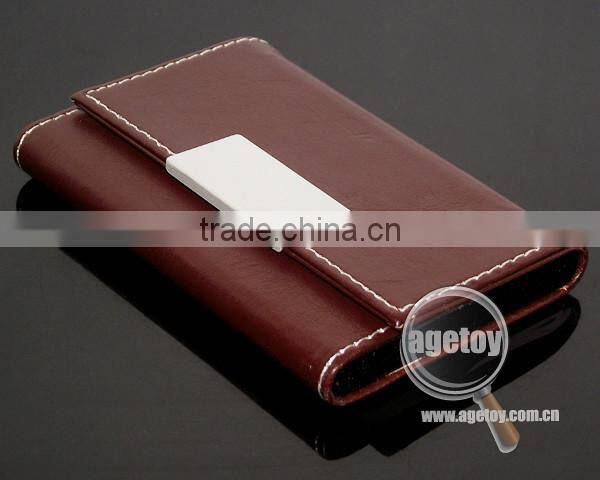 Fake Leather Business Card Holder