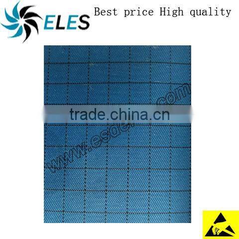 ESD Grid Fabric with carbon conductive fiber