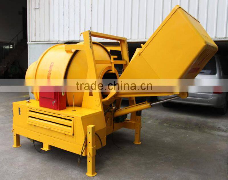 HOT SALE JZC 350 Yan mar diesel engine Hydraulic Concrete Mixer