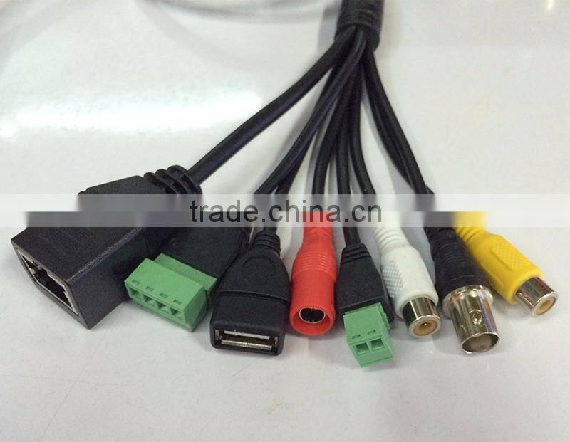 WDR Outdoor Security POE H.265 IP Network Camera 2.0MP 1080P Panasonic 34229 CMOS Hi3516D 6mm Lens Audio USB (SIP-E07-229DP)