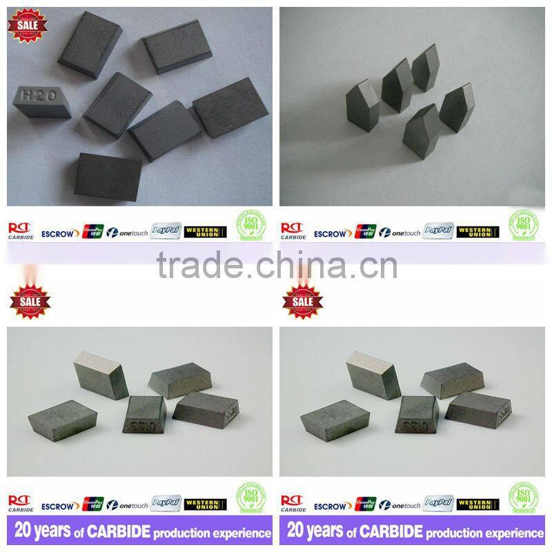 customizable tungsten carbide brazed tips