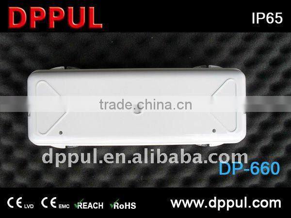 2016 Newest Emergency bulkhead lamp DP660S IP65 Bulkhead 2x8w fluorescent Emergency Light
