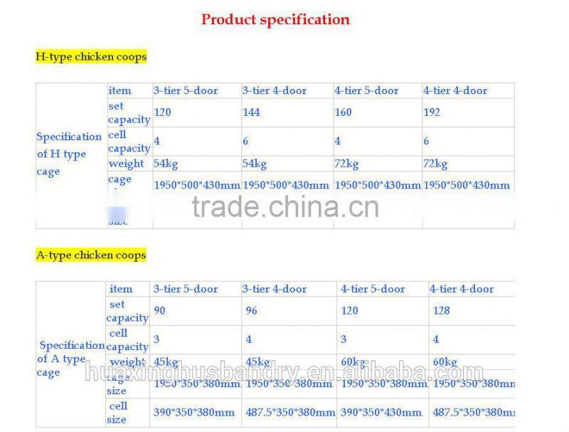 Best selling hen house design with full automatic system
