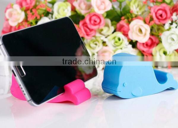 Adorable silicone whale holder for Ipad with low MOQ in stock