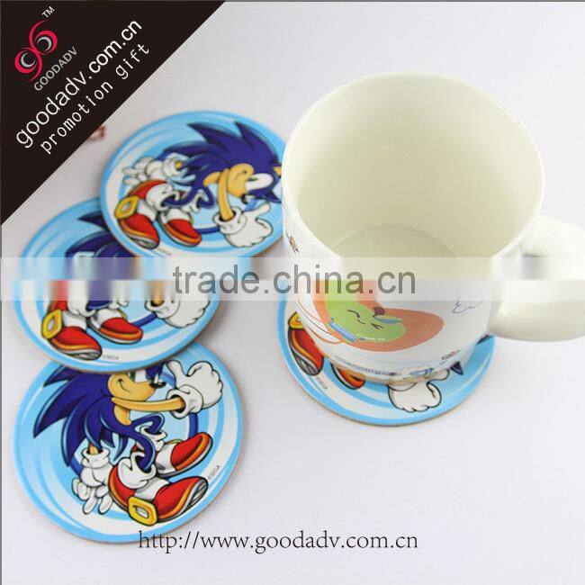 China low price new product blank cardboard coasters