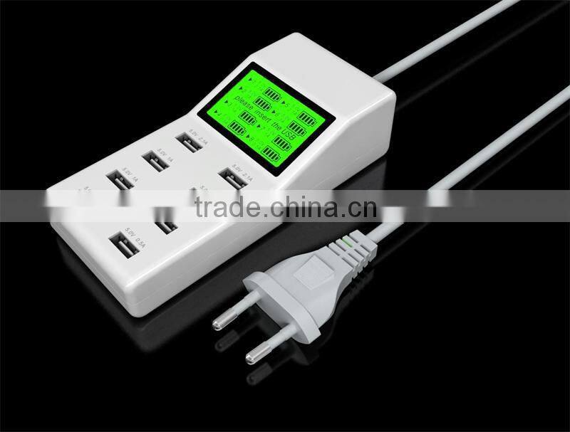 Wholesale Price 8 Port USB Home Charger with 5V 9.2A Output