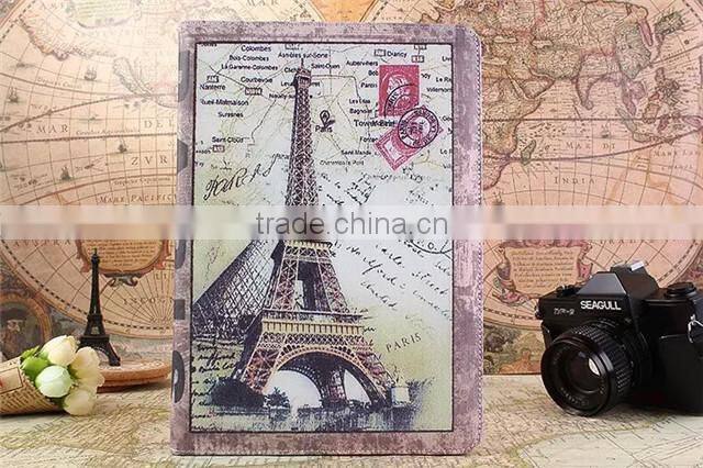 Tablet leather cover retro style case for ipad mini,for ipad mini 3/2 case