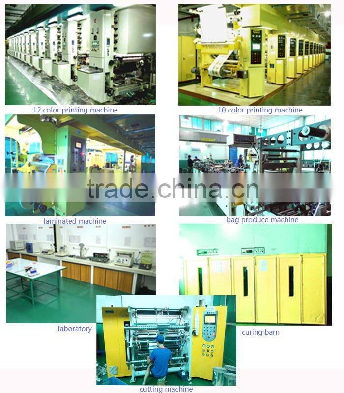 Food Industrial Use and Gravure Printing Surface plastic green coffee bean bag