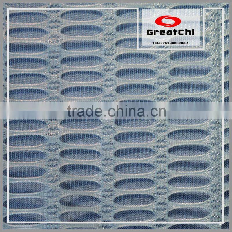 Gauze macroporous Beautiful Vest Polyester Jacquard Fabric, Dresses Fabric, Jacquard fabric For Shoes