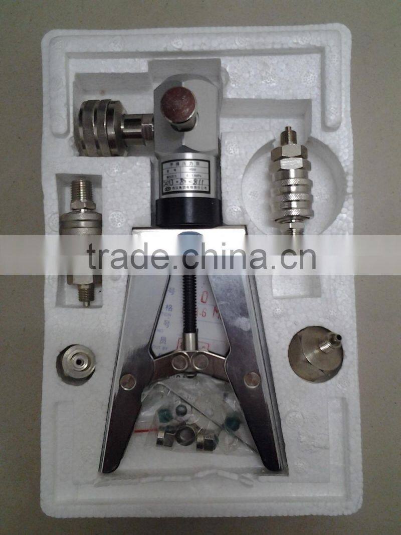 manual pressure test pump