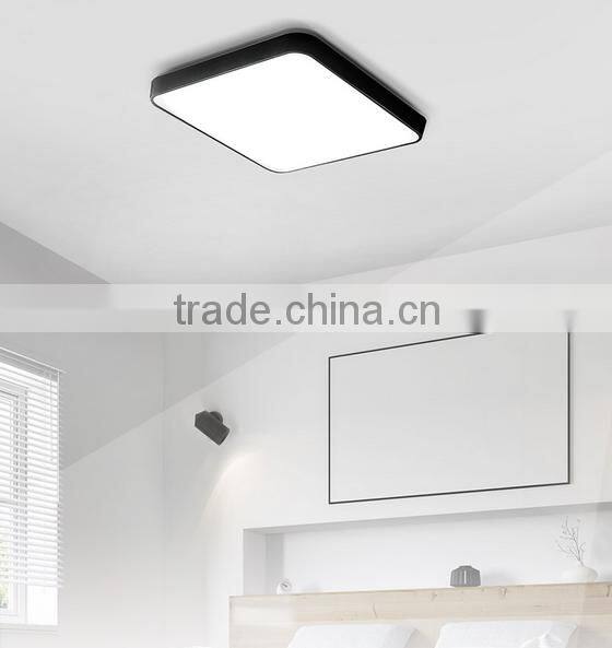 white or black square ceiling panel light 500x500mm