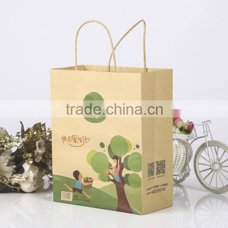 craft paper shopping bag
