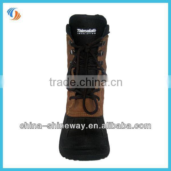 New Leather Removable Lining Snow Boots