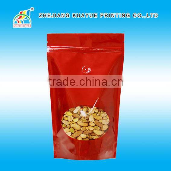 Customized Durable Clear Foil Stand up Pouch, Aluminium Foil Stand up Pouches with Zipper