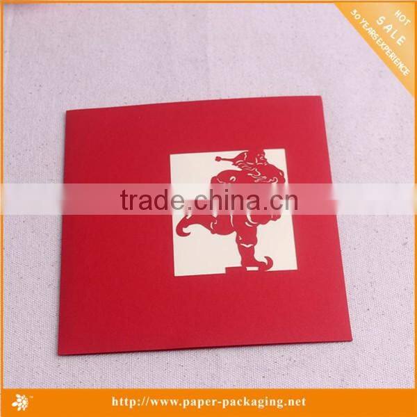 Business Greeting christmas cards pop up