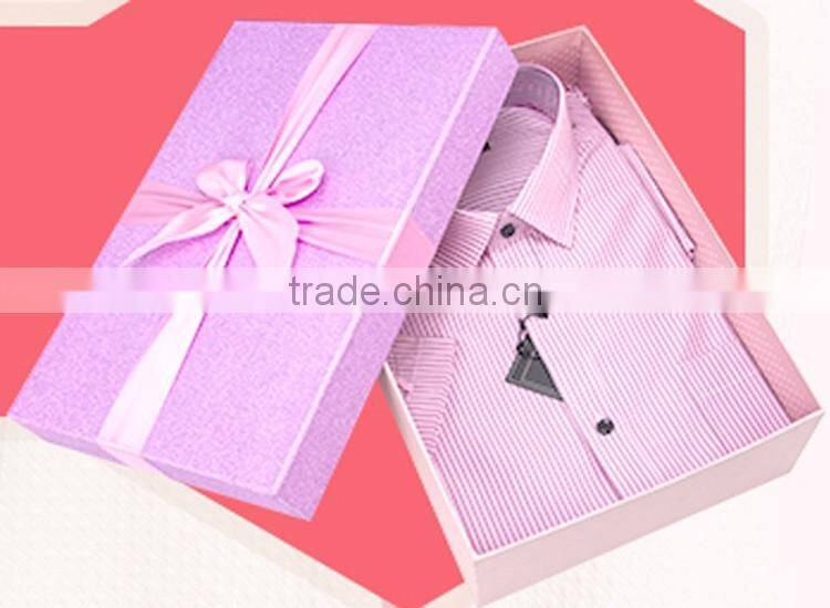 Wholesale high quality custom printed colored handmade cardboard gift box
