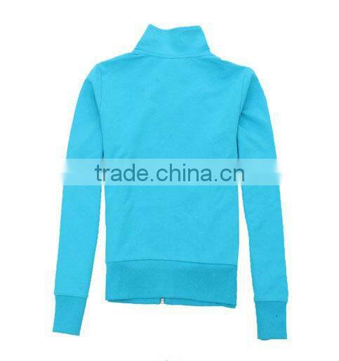 Factory Price Women's Sweatshirts Without Hood Wholesale Fashionable New Style Plain Collared Sweatshirts