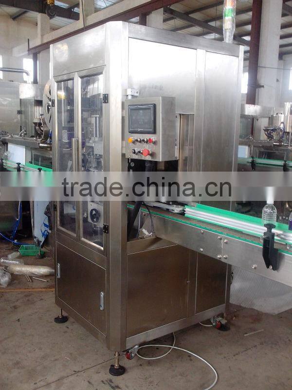 Full automatic label machine for glass bottle