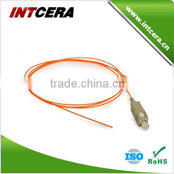 China Supplier st pc pvc mulitmode DX 0.9mm fiber pigtail