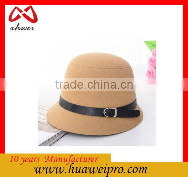 Alibaba China Factory Top Quality Wholesale Pork Pie Hat Custom Floppy Hat