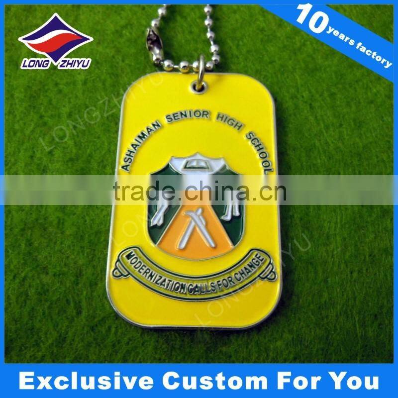Custom Metal Colorful Tags Dogtag Make Your Own Pendant