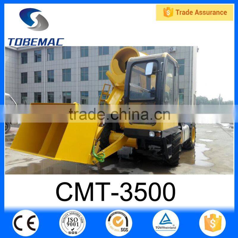 TOBEMAC 2016 Concrete mixer truck with loader