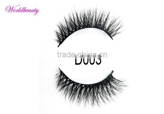 real mink false eyelash with private label volume 3D mink lashes
