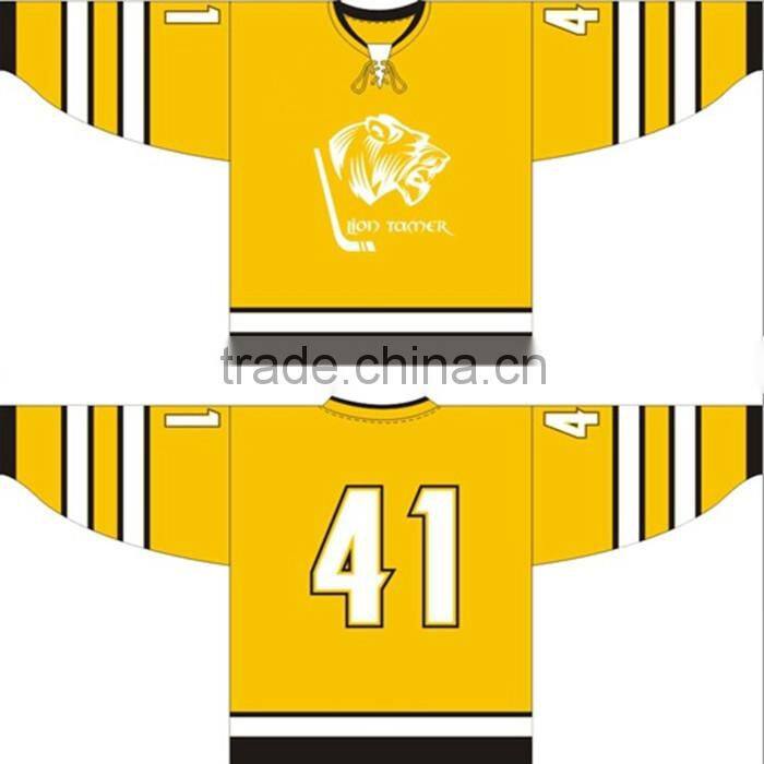 Wholesale european sublimated team set custom ice hockey jersey china