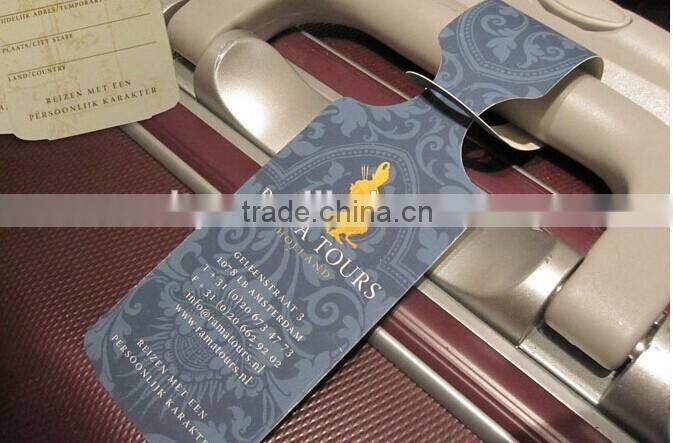 save the date white matte tag (M-HT153)