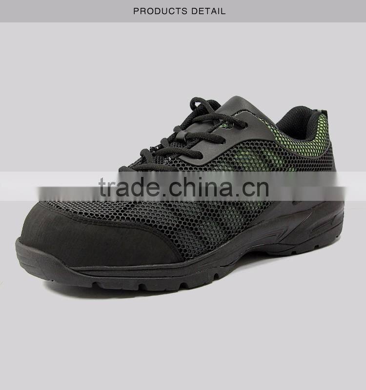 High quality waterproof and antistatic woodland safety shoes
