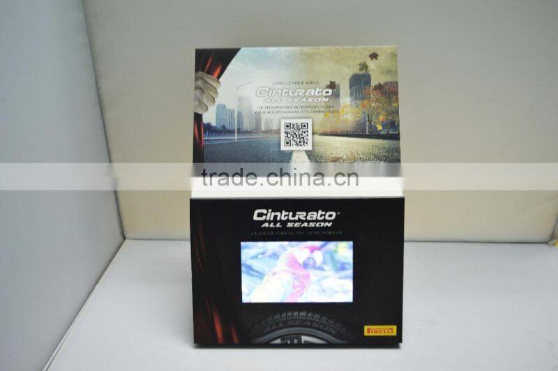 4.3 inch video calendar for advertising event