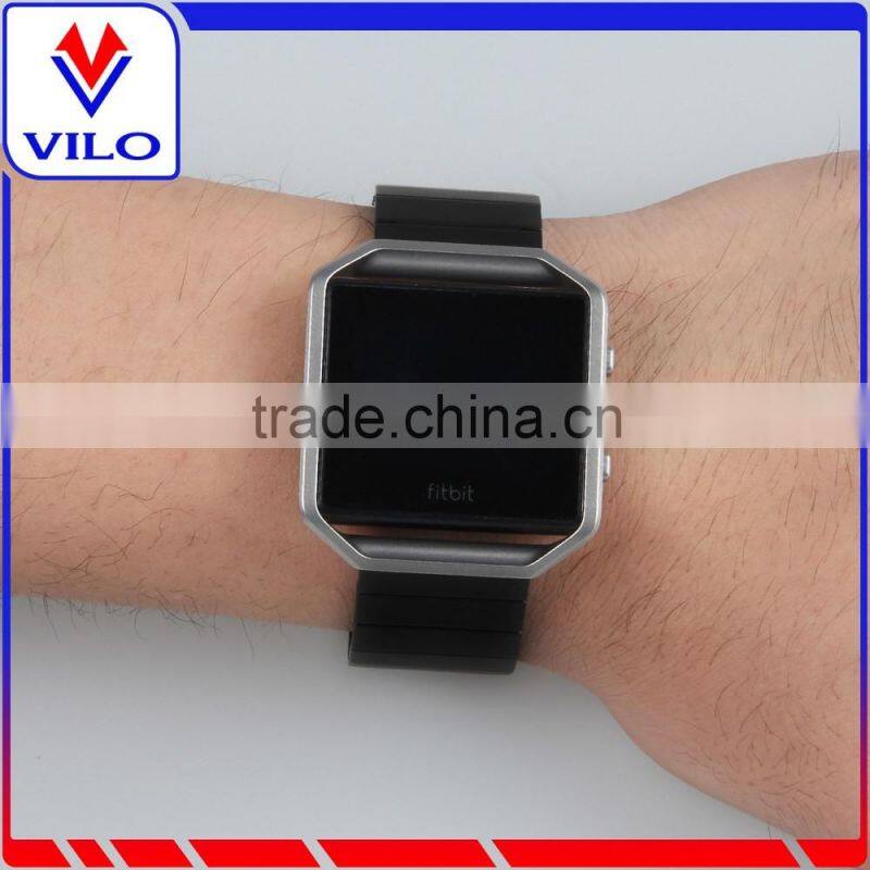 Original 1:1 316L stainless steel metal bracelet link band for Fitbit blaze