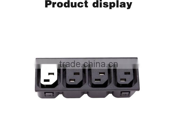 Quatra gangs socket outlet