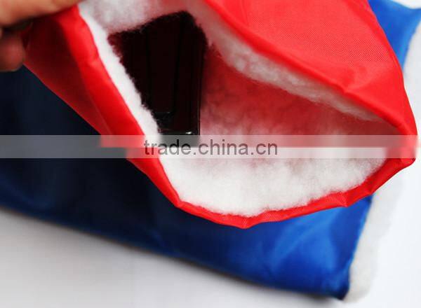 Car Window Cleaner Scraper with Glove Plastic Ice Scraper