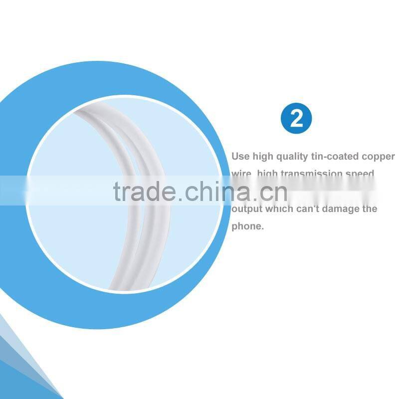 Manufacturer 3 in 1 multi-function 3 way usb data charging cable for samsung and Iphone