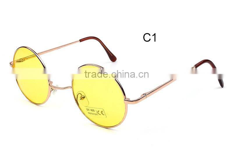 Retro Round Sunglasses Women Brand Designer Hippy 60S Lennon Vintage Sun Glasses Oculos De Sol Gafas lunette de soleil CC5021