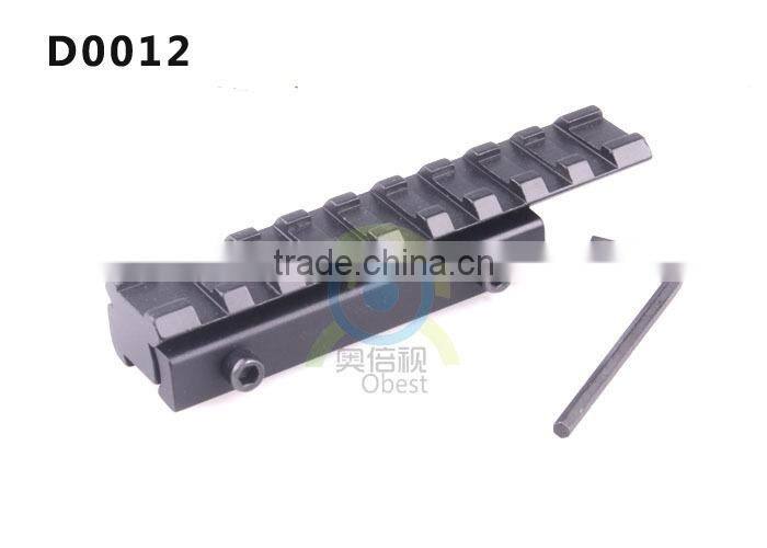 New Dovetail Weaver Picatinny Rail Adapter 11mm to 20mm Tactical Scope Extend Mount