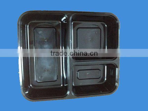 Disposable microwave bento lunch box