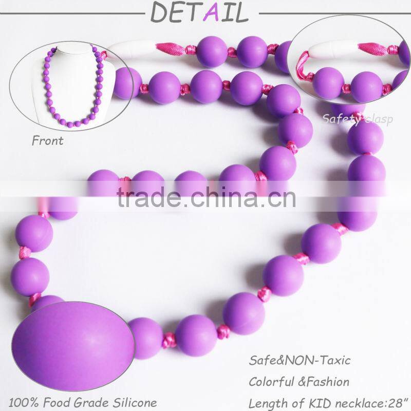 Novelty bpa Food Grade Teeth Toy Silicone Pendant Baby Teething