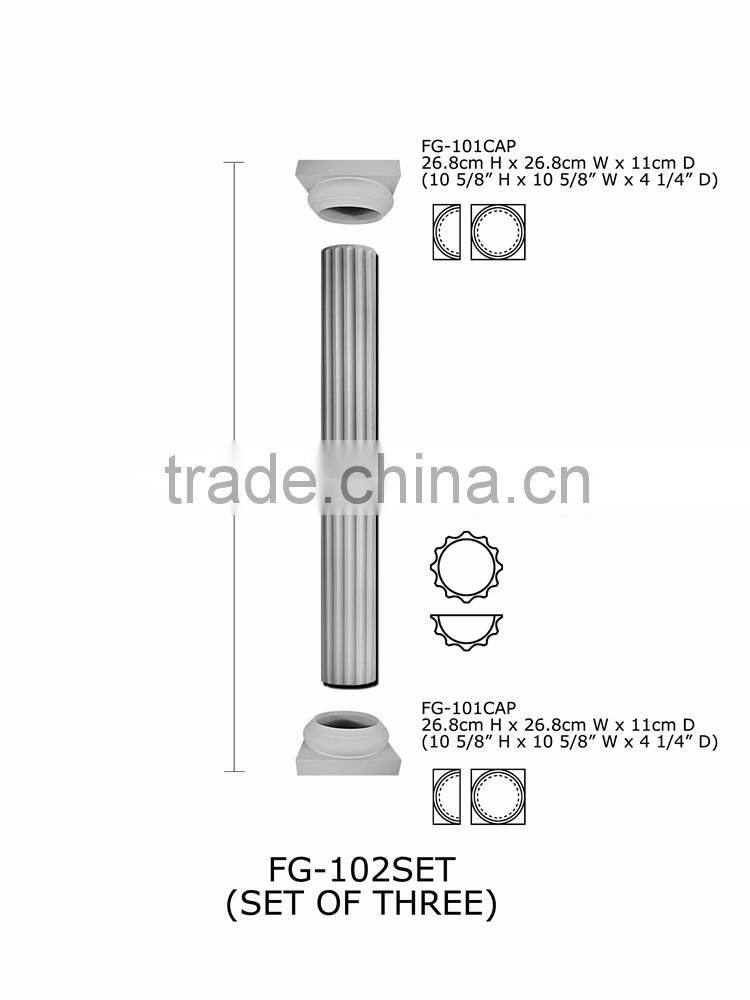 2016 High Quality Good price beautiful polyurethane Roman Corinthian Columns