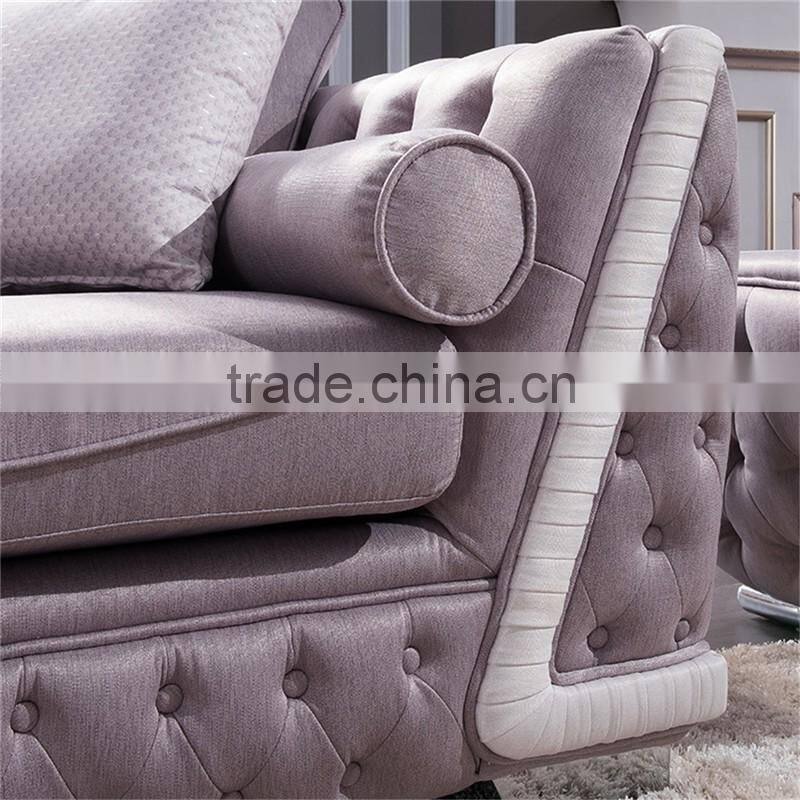 f Italian Palace Living Room Sectional Sofa Newest Design fashion comfortable fabric Sofa AL029