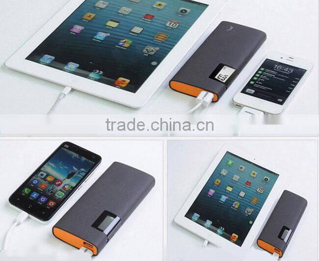 Factory hotly wholesale usb power bank 13000mah with colorful design