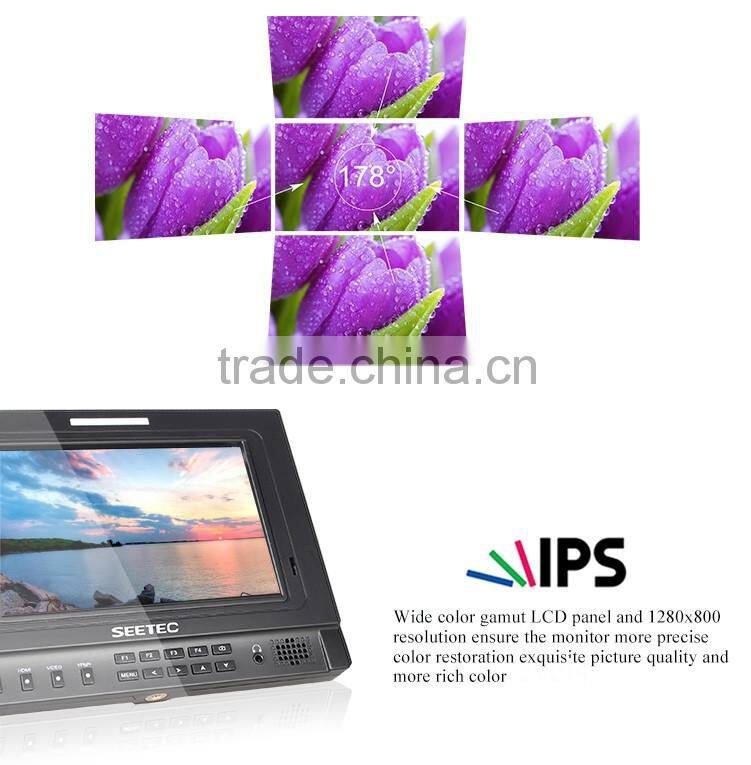 IPS panel resolution 1280x800 brightness histogram 7 inch hd field screen false colors ultra wide monitor