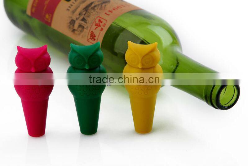 Funny silicone stoppers, silicone wine bottle stopper, novelty wine bottle stopper