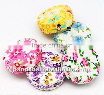 Handmade Two Tone Woven Paper Beads Jewelry Western Beads(CR191Y)
