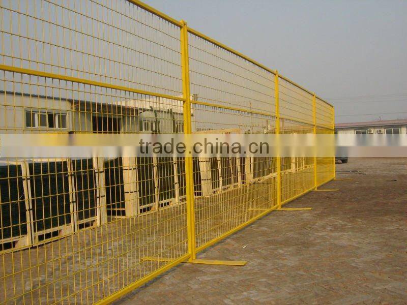 Anping Xiangming maunfacture Powder Coated temporary fence on spot (ISO:2008,real manufactory )