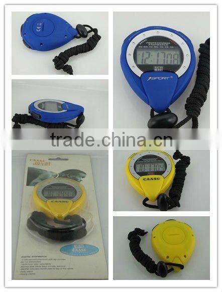 timer stopwatch anti-shock CE RoHs large digital LCD display