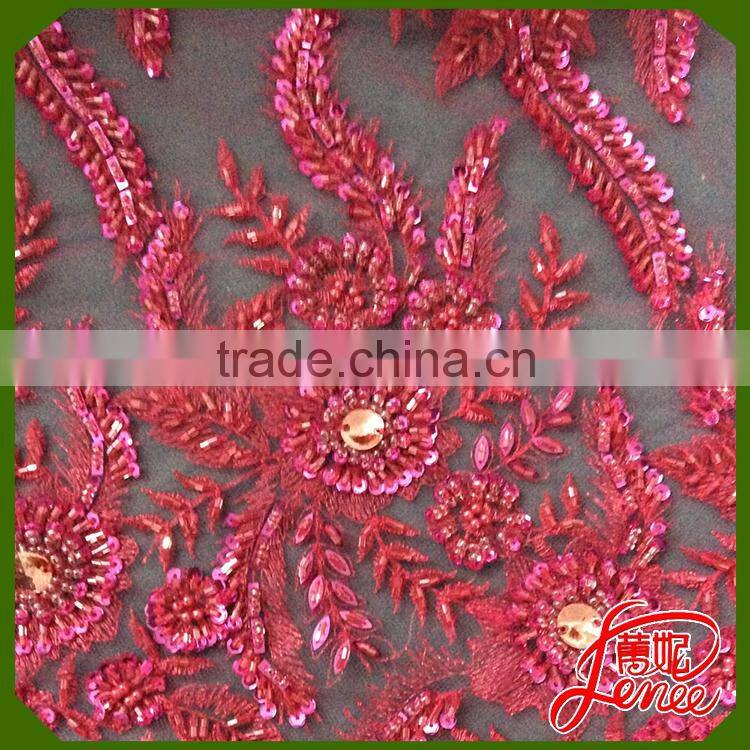 REASONABLE PRICE AND WIDE USED PLAIN EMBROIDERY FABRIC FOR GARMENT